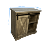 Sideboard Storage Cabinet Coffee Bar Kitchen Farmhouse Style