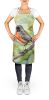 Connecticut American Robin Apron Cooking Kitchen Server Baking Crafts Gardening for Adult Women Men, Unisex, Large, Multicolor