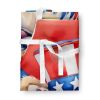 Pomeranian Patriotic American Apron Cooking Kitchen Server Baking Crafts Gardening for Adult Women Men, Unisex, Large, Multicolor