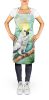 Sulphurcrested Cockatoo Apron Cooking Kitchen Server Baking Crafts Gardening for Adult Women Men, Unisex, Large, Multicolor