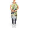 Sandhill Crane Apron Cooking Kitchen Server Baking Crafts Gardening for Adult Women Men, Unisex, Large, Multicolor