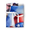 NEW Staffordshire Bull Terrier Patriotic American Apron Cooking Kitchen Server Baking Crafts Gardening for Adult Women Men, Unisex, Large, Multicolor