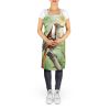 Georgia Brown Thrasher Apron Cooking Kitchen Server Baking Crafts Gardening for Adult Women Men, Unisex, Large, Multicolor