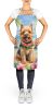 Norwich Terrier Luau Apron Cooking Kitchen Server Baking Crafts Gardening for Adult Women Men, Unisex, Large, Multicolor