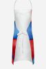Pomeranian Patriotic American Apron Cooking Kitchen Server Baking Crafts Gardening for Adult Women Men, Unisex, Large, Multicolor