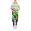 African Ringneck Parrot Apron Cooking Kitchen Server Baking Crafts Gardening for Adult Women Men, Unisex, Large, Multicolor