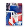 Shar Pei Patriotic American Apron Cooking Kitchen Server Baking Crafts Gardening for Adult Women Men, Unisex, Large, Multicolor