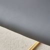 Modern dining chairs, restaurant chairs, and gold legged upholstered chairs made of artificial leather, suitable for kitchens, living rooms, bedrooms