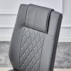 Modern dining chairs, restaurant chairs, and gold legged upholstered chairs made of artificial leather, suitable for kitchens, living rooms, bedrooms