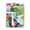 Papillon Luau Apron Cooking Kitchen Server Baking Crafts Gardening for Adult Women Men, Unisex, Large, Multicolor