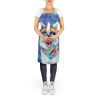 American Eskimo Hippie Dawg Apron Cooking Kitchen Server Baking Crafts Gardening for Adult Women Men, Unisex, Large, Multicolor