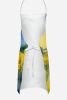 Nebraska Goldenrod in Watercolor Apron Cooking Kitchen Server Baking Crafts Gardening for Adult Women Men, Unisex, Large, Multicolor