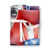 Whippet Patriotic American Apron Cooking Kitchen Server Baking Crafts Gardening for Adult Women Men, Unisex, Large, Multicolor