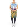 New Mexico Yucca Flower in Watercolor Apron Cooking Kitchen Server Baking Crafts Gardening for Adult Women Men, Unisex, Large, Multicolor