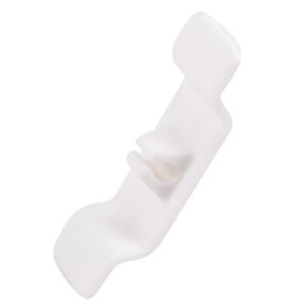 10pcs ABS Square Cord Winders; Flexible Cord Holders; Kitchen Cord Organizers (Color: White, Quantity: 10pcs)