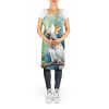 Cockatoo Apron Cooking Kitchen Server Baking Crafts Gardening for Adult Women Men, Unisex, Large, Multicolor